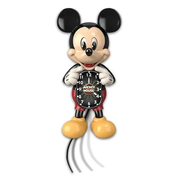 Disney Mickey Mouse Moving Wall Clock