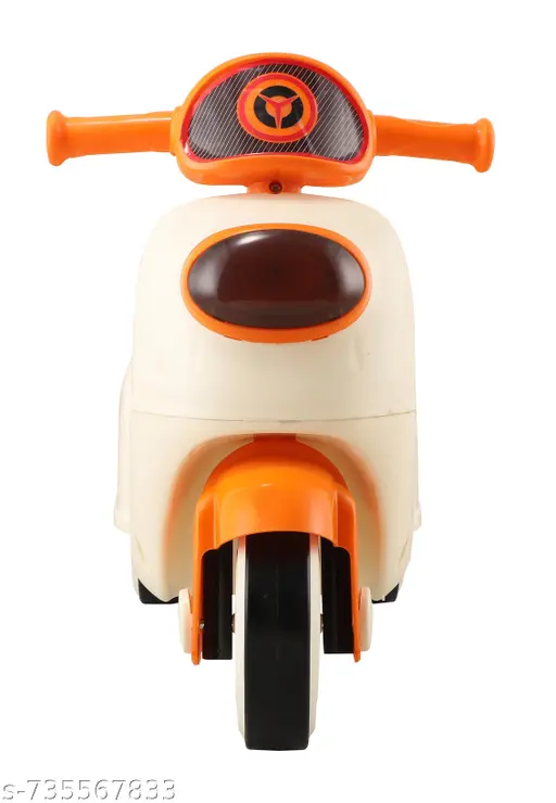 Kids Manual Push Scooter with Music and Lights