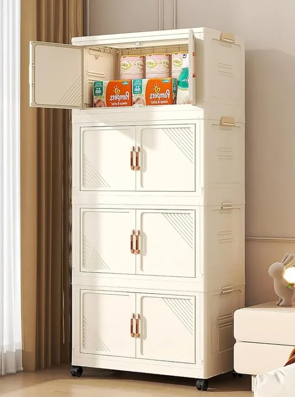 House of Quirk Plastic Storage Bins for Closet Organizers