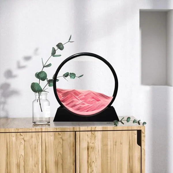 Moving Sand Art,Sand Art Decor Picture Glass