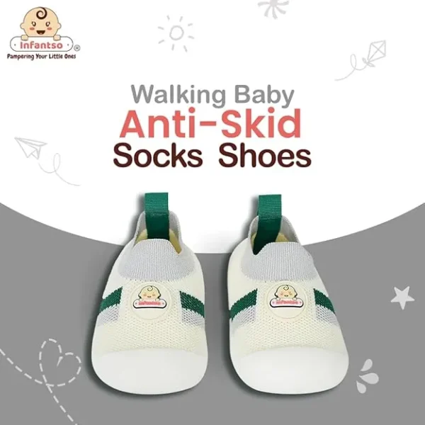 Lightweight Anti-Skid Sock Shoes for Babies, Kids & Toddlers