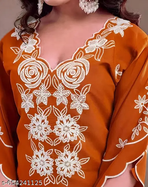 LAZZLY Kurta Set with Dupatta for Women