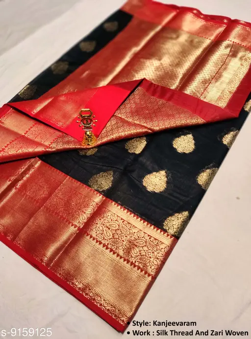 Kanjivaram style Banarasi Silk Sarees