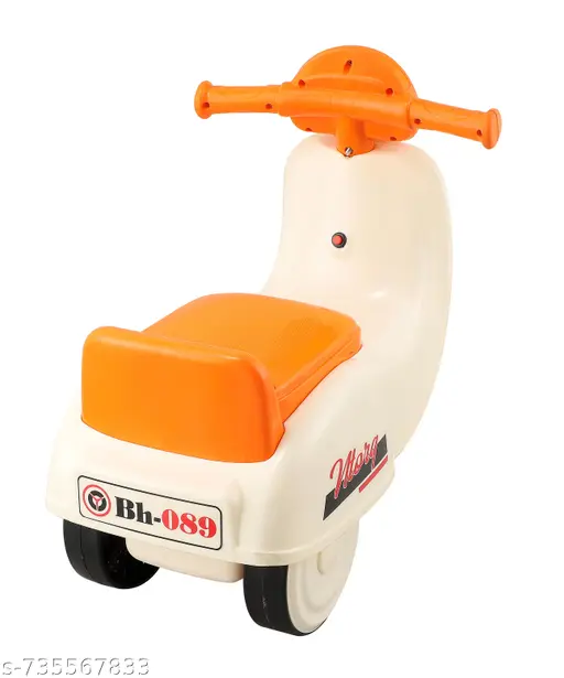 Kids Manual Push Scooter with Music and Lights