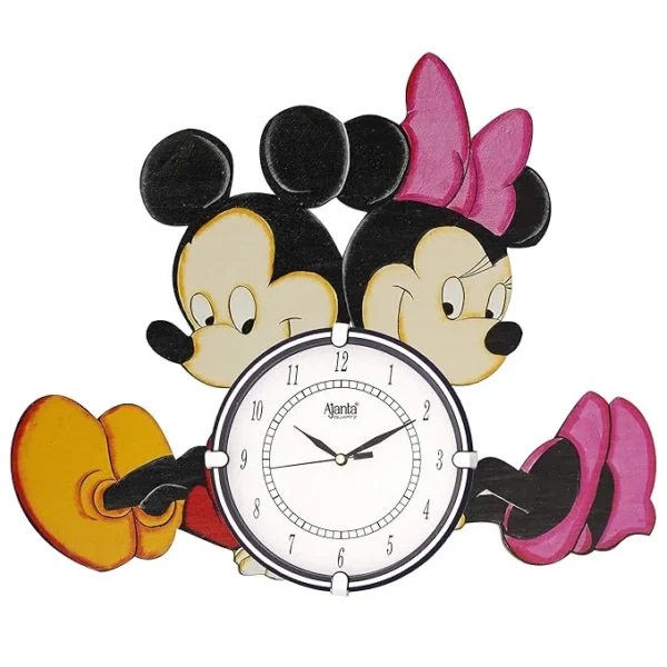Circadian Handpainted Wooden Wall Clock