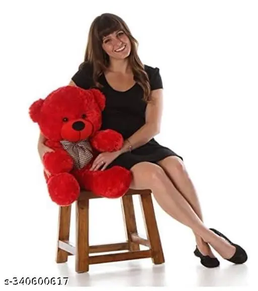 3 feet Best for gift to someone special teddy 88 cm red