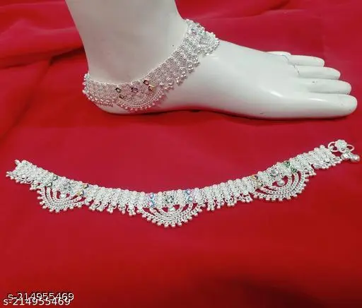 Double Polish Anklet and Toe Ring Set