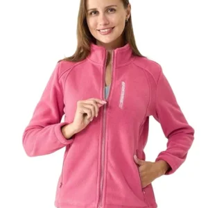 Women's JECKET women Casual Zip-Up Fleece Jacket