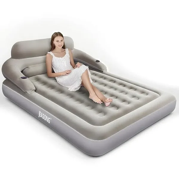 Air Mattress with Headboard
