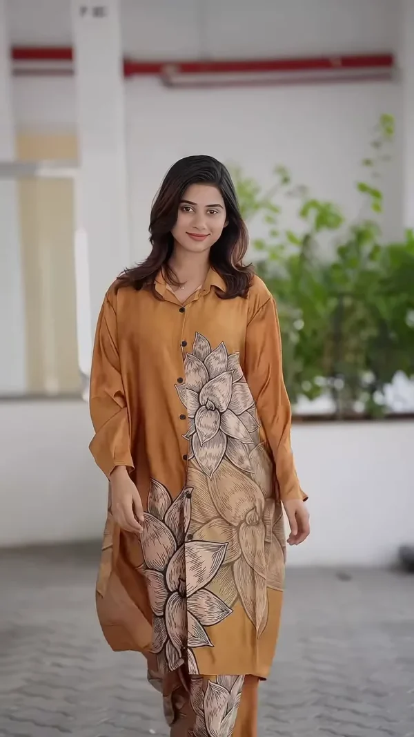 Bloom in Style: Oversized Floral Co-ord Set