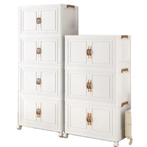 Foldable Plastic Storage Cabinet