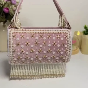 Velvet Wedding Clutch and Evening Bag Set