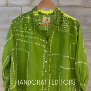 Handcrafted Bandhani Tops