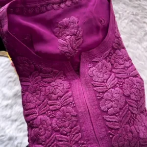 Luxe Chikankari Long Kurtas