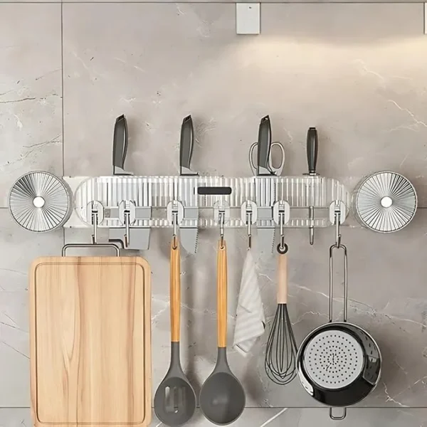 SHALVI Wall-Mounted Kitchen Utensil Rack
