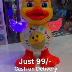Musical Dancing Duck Toy with LED Lights