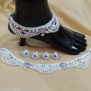 High Silver Plated Pure Gota Chandi Payal