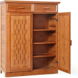 Solid Wood Modern Shoe Rack
