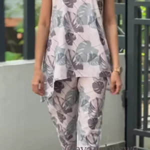 Tropical Breeze Sleeveless Co-ord Set
