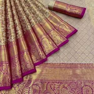 Kanchipuram Kanjivaram Silk Saree
