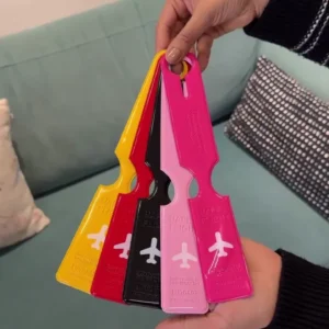 Waterproof Silicone Luggage Tags