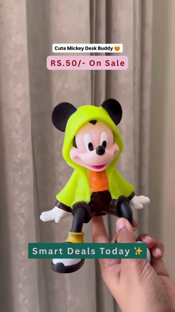 Adorable Mickey Mouse Desk Buddy Figurine