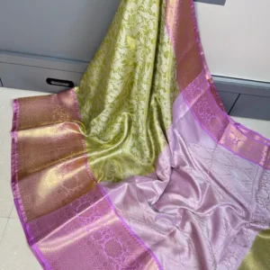 Banarsi Kanjivaram Ultra Soft Tissue Sari