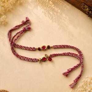 Traditional Bhai Bhabhi Rakhi Set