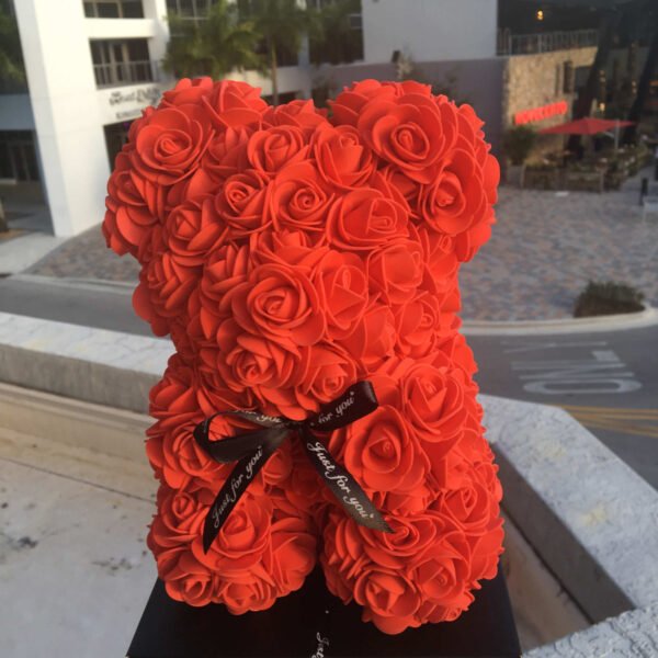Romantic Red Rose Teddy Bear