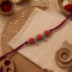 Rudraksha Rakhi Bracelet