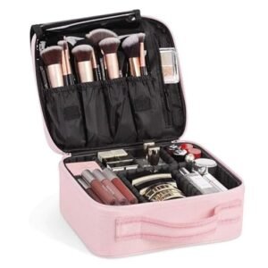 Premium Travel Makeup Storage Organizer Case