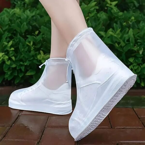 Waterproof Transparent Reusable Rain Shoe Covers