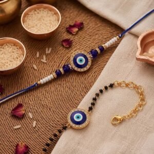 Evil Eye Rakhi Combo