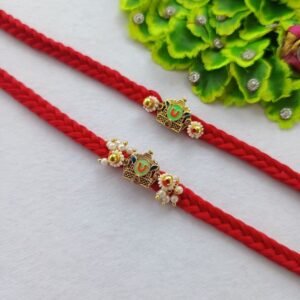 Divine Temple Motif Rakhi