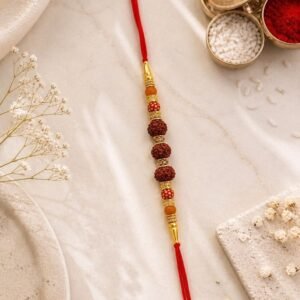 Rudraksha Beaded Rakhi