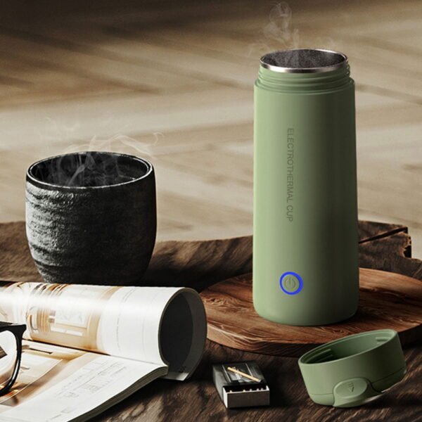 Portable Electrothermal Smart Heating Travel Mug