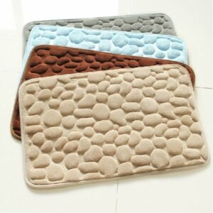 Pebble Textured Memory Foam Bath Mat