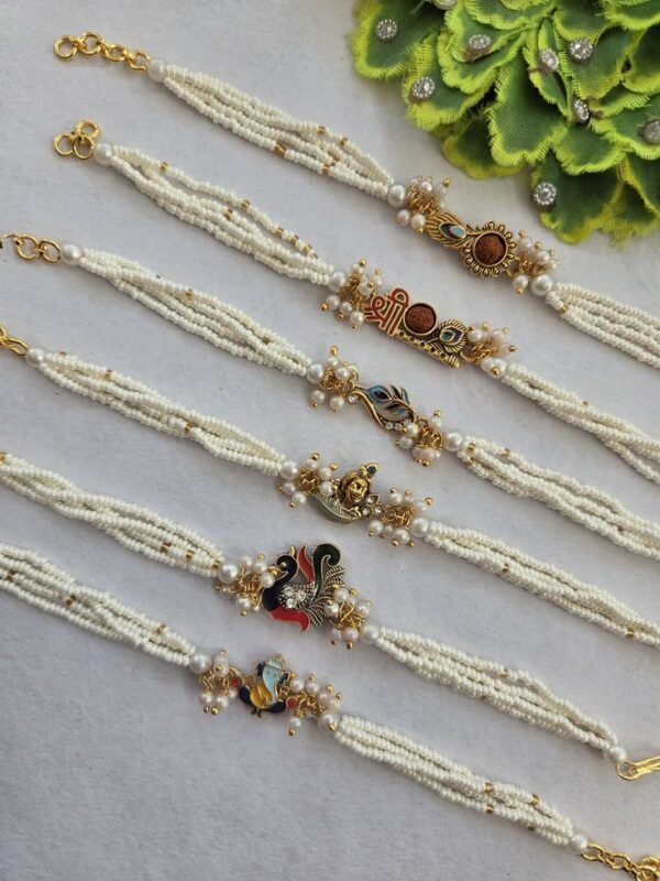 Pearl Divine Lumba Rakhi