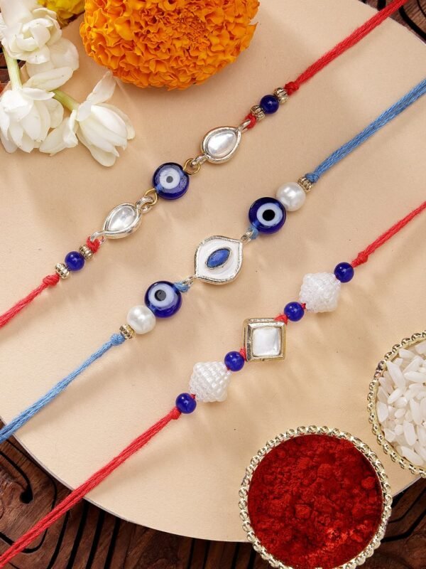 Evil Eye Rakhi Set