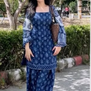 Printed Kurta Patiala Set