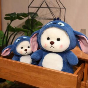 Cute Blue Elephant Plush Toy