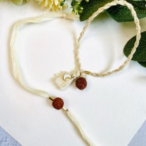Handmade Beaded Rakhi Bracelet