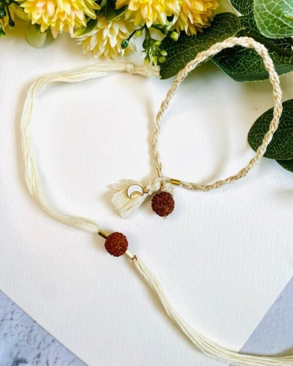 Handmade Beaded Rakhi Bracelet