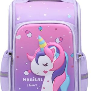 Magical Unicorn Print Kids Backpack