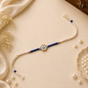 Blue Evil Eye Charm Rakhi