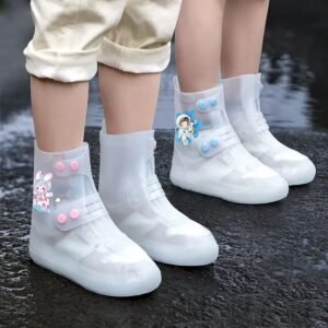 Kids Waterproof Silicone Rain Shoe Covers