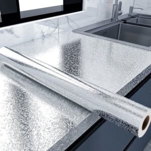 Premium Silver Kitchen Counter Protection Film