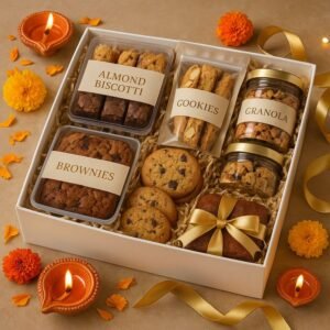 Festive Diwali Bakery Gift Hamper Box